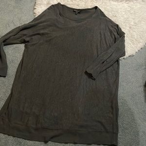 Eileen Fisher gray sweater. Size XL. 90% viscose